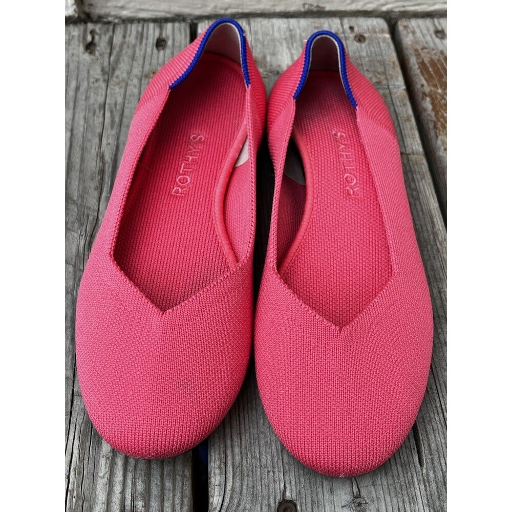 Rothy’s The Flat Women’s 7.5 Slip-On Flats Round Toe *READ*